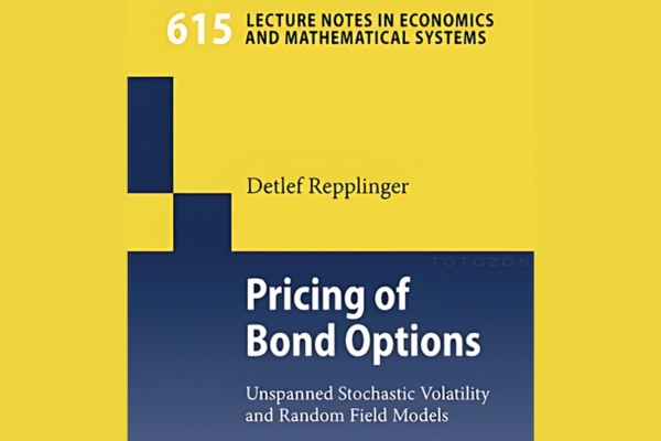 Complex charts and graphs illustrating bond options pricing strategies