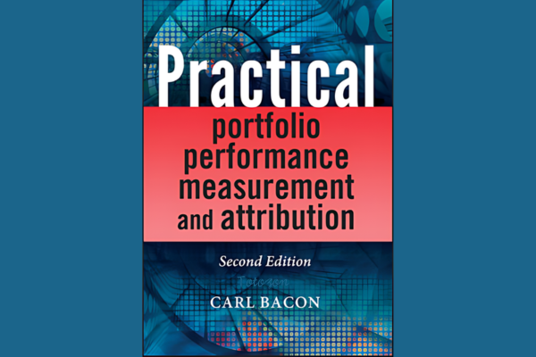 Cover of Carl Bacon's book on portfolio performance