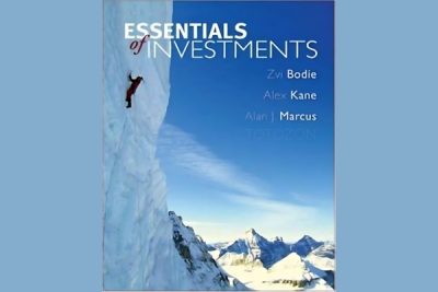 Cover of 'Investments (6th Edition)', showcasing detailed diagrams and graphs related to investing strategies and market analysis.