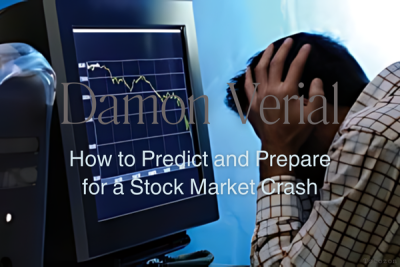 Damon Verial analyzing stock market data to predict a crash