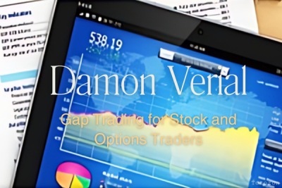 Damon Verial explaining gap trading strategies on a stock market chart