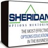 Dan Sheridan conducting a live webinar on options trading, engaging with participants and explaining strategies