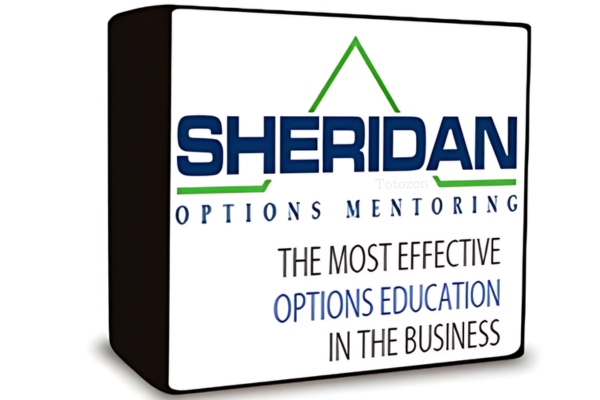 Dan Sheridan conducting a live webinar on options trading, engaging with participants and explaining strategies