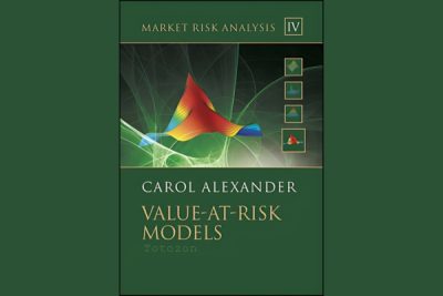 Diagrams and graphs illustrating VaR models in Carol Alexander's book