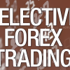 Don Snellgrove analyzing forex charts, illustrating his selective trading techniques.