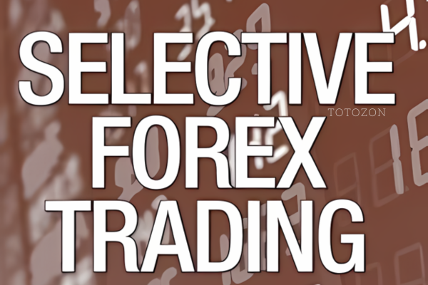 Don Snellgrove analyzing forex charts, illustrating his selective trading techniques.