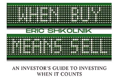 Eric Shkolnik's book cover with the title 'When Buy Means Sell', symbolizing strategic contrarian investment choices. image