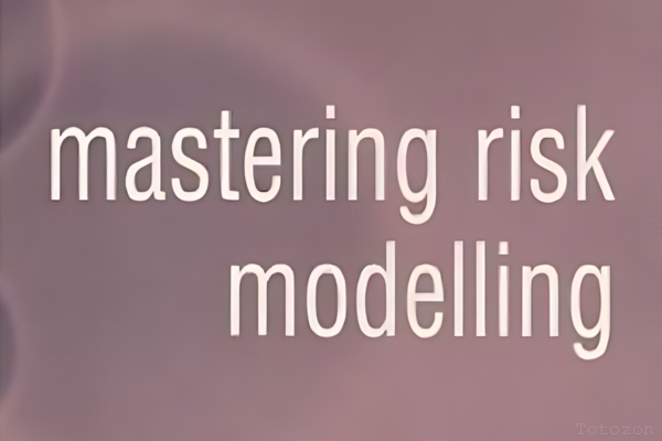 Financial analyst using Excel for risk modeling with data charts and graphs.