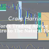 Forex trading chart depicting market trends and natural flow patterns