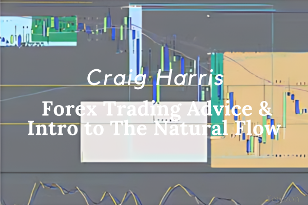 Forex trading chart depicting market trends and natural flow patterns