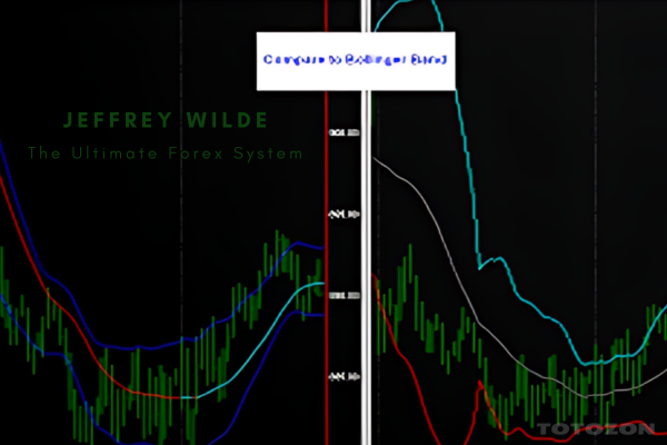 Forex trading chart showcasing technical indicators and price movements