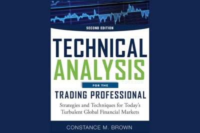 Visual representation of advanced technical analysis concepts for professional traders as illustrated by Constance Brown.