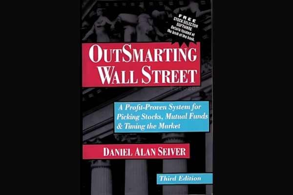 Investor reading Outsmarting Wall Street by Daniel Alan Seiver