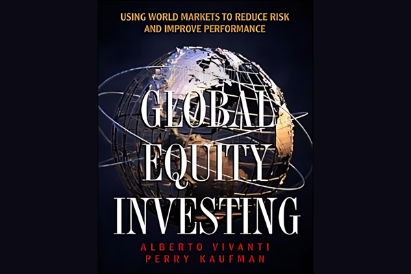 Investors analyzing global equity market trends with charts and data