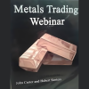 John Carter presenting at a webinar on trading precious metals