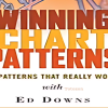 Traders analyzing winning chart patterns highlighted by Ed Downs on digital screens.