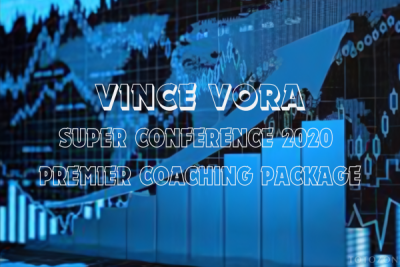 Vince Vora conducting a live trading workshop at Super Conference 2020