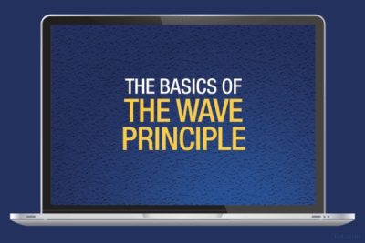 Wayne Gorman explaining the Wave Principle to a group of traders