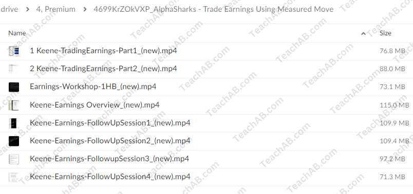 4699KrZOkVXP Trading Earnings Using Measured Move Targets By AlphaShark