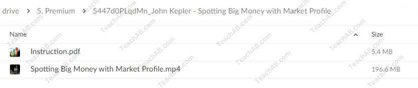 5447d0PLqdMn Spotting Big Money with Market Profile By John Kepler