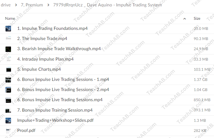 7979dRrqnUcz Impulse Trading System