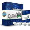 A confident trader analyzing stock market charts with advanced trading tools