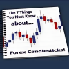 A detailed candlestick chart displaying various forex candlestick patterns with clear labels and colorful indicators