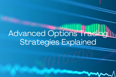 A trader analyzing advanced options trading strategies on a computer screen