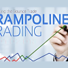 A trader analyzing charts for trampoline trading strategy