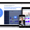 A trader analyzing charts using simple trading setups on a computer screen.