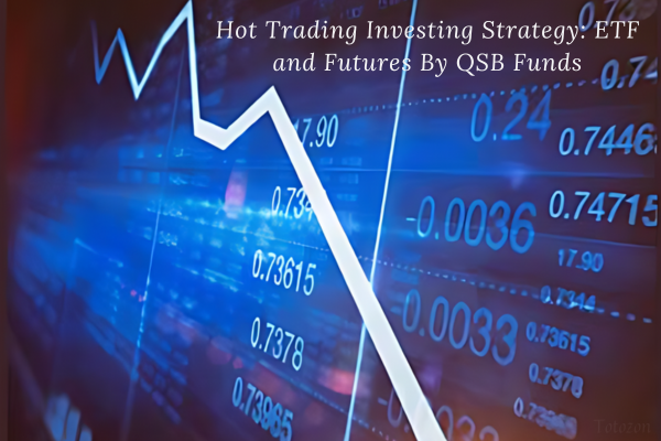 A trader analyzing stock charts and futures data, utilizing QSB Funds strategies for optimal investment decisions.