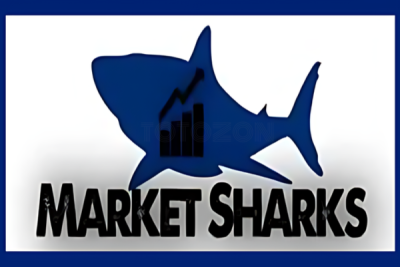 A trader participating in a MarketSharks Forex Training session, analyzing charts and discussing strategies with an expert.