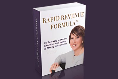 Business professionals discussing the Rapid Revenue Formula strategies