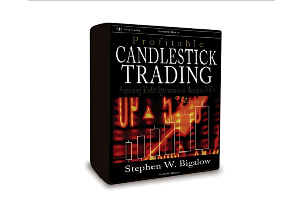 Candlestick chart analysis with trading indicators.