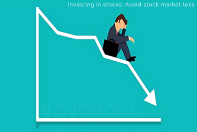 Chart showing stock market trends with highlighted risk management strategies