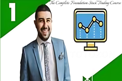 Foundation stock trading course overview showing charts and trading platforms.