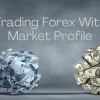 Illustration of Market Profile chart analysis in forex trading