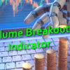 Illustration of a trading chart showing volume breakouts