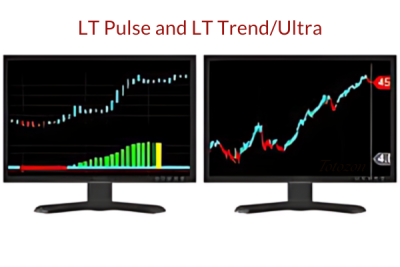 Illustration of trading charts with LT Pulse and LT TrendUltra indicators (2)