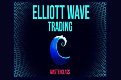 Image of Wave Trader teaching Elliott Wave Theory and Fibonacci Principles in a masterclass.