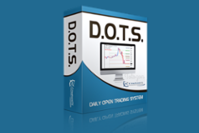 Image showing a trader analyzing Forex charts with indicators, representing the precision and simplicity of the DOTS Method