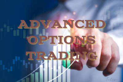 Lucas Downey presenting advanced options trading strategies, illustrating key concepts.