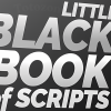 Sales professional using the Little Black Book of Scripts to improve communication with clients.