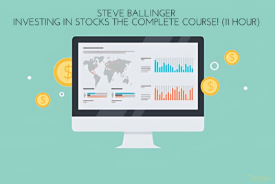 Steve Ballinger teaching stock investing concepts during his comprehensive online course