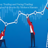 Stock trader analyzing charts and trading strategies