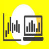 Trader analyzing Point & Figure charts for technical analysis