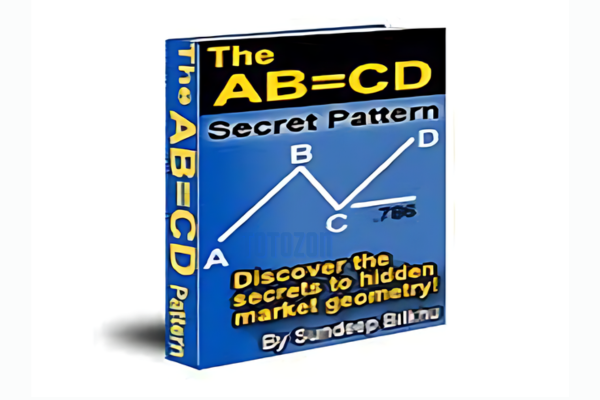 Trader analyzing an AB-CD pattern on a financial chart