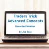 Trader analyzing charts using the Traders Trick setup