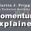 Trader analyzing momentum indicators on a financial chart