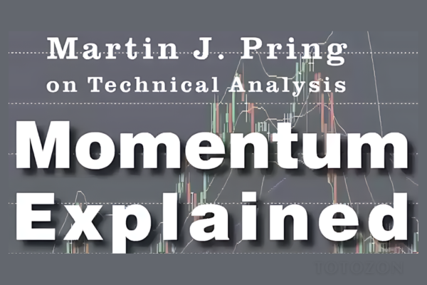 Trader analyzing momentum indicators on a financial chart